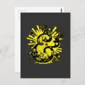 Carte Postale Graffiti Art Ampersand (Devant / Derrière)
