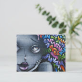 Carte Postale Graffiti aux fées (Debout devant)