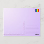 Carte Postale Graffiti Belka et Strelka (Dos)