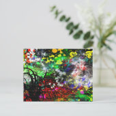 Carte Postale Graffiti Brick Wall (Debout devant)