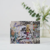 Carte Postale Graffiti de Londres (Debout devant)