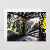 Carte Postale Graffiti de Londres (Devant / Derrière)