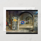 Carte Postale Graffiti de Manchester (Devant / Derrière)