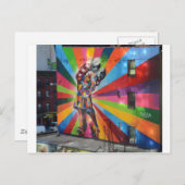 Carte Postale Graffiti de New York (Devant / Derrière)