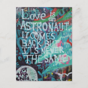 Carte Postale Graffiti de Prague