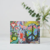 Carte Postale Graffiti de Prague (Debout devant)