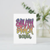 Carte Postale Graffiti de South Beach (Debout devant)