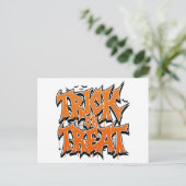 Carte Postale Graffiti de Trick Or Treat (Debout devant)