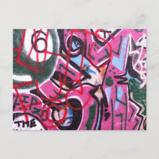 Carte Postale Graffiti de Venise (Devant)