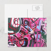 Carte Postale Graffiti de Venise (Devant / Derrière)