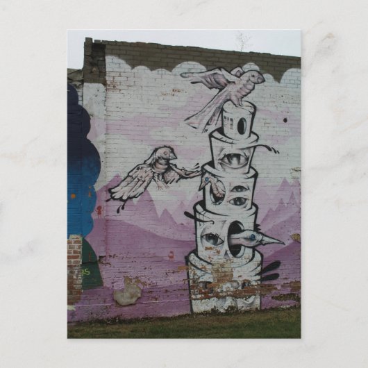 Carte Postale Graffiti Deep Ellum Artwork # 67 (Devant)