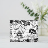 Carte Postale Graffiti Delft (Debout devant)