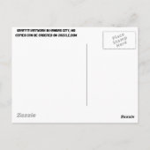 Carte Postale Graffiti en latin (Dos)