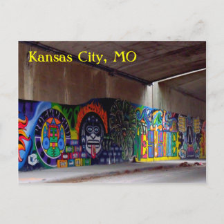 Carte Postale Graffiti en latin