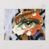 Carte Postale Graffiti Eye Art (Devant)