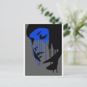 Carte Postale 'Graffiti Fashion Design' (Debout devant)