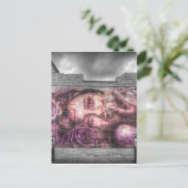 Carte Postale Graffiti Girl, Shoreditch Londres (Debout devant)