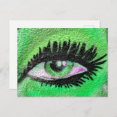 Carte Postale Graffiti - Je vous vois (Devant / Derrière)