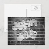 Carte Postale Graffiti John 3:16 (Devant / Derrière)