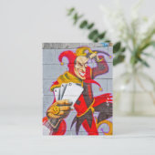 Carte Postale Graffiti Joker (Debout devant)