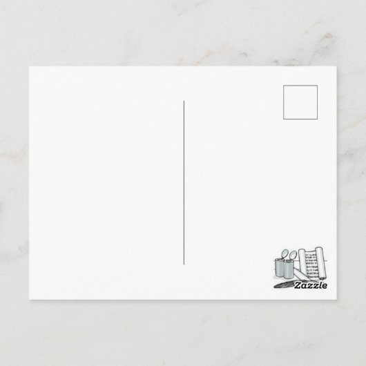 Carte Postale Graffiti joyeux anniversaire (Dos)