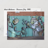 Carte Postale Graffiti Ouest n° 15 (Devant / Derrière)