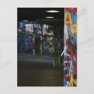 Carte Postale Graffiti skatepark à Londres