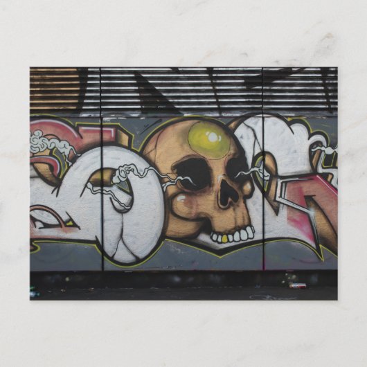 Carte Postale Graffiti Skull (Devant)
