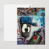 Carte Postale Graffiti suisse (Devant / Derrière)