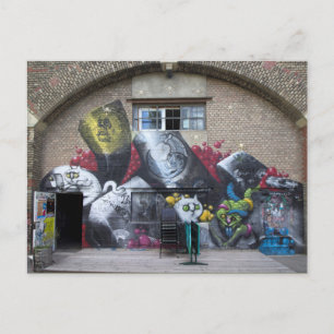 Carte Postale Graffiti Sur Stadtbahnbogen, Wien Österreich