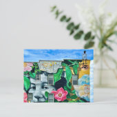 Carte Postale graffiti urbain à dubuque (Debout devant)