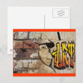 Carte Postale Grafiti (Devant / Derrière)