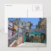Carte Postale grafitti (Devant / Derrière)