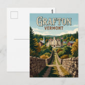 Carte Postale Grafton États-Unis (Devant / Derrière)