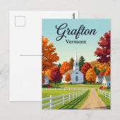 Carte Postale Grafton Vermont (Devant / Derrière)