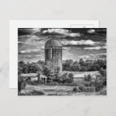 Carte Postale Grain Silo - Temple Hill, KY (Devant / Derrière)