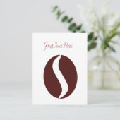 Carte Postale Graine de Café Funky (Debout devant)