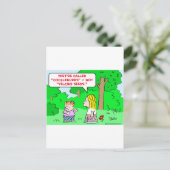 Carte Postale graine de velcro (Debout devant)