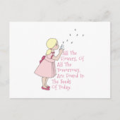 Carte Postale Graines d'aujourd'hui (Devant)