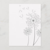 Carte Postale Graines de Dandelion soufflant (Devant)