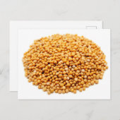 Carte Postale Graines de moutarde (Devant / Derrière)