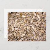 Carte Postale Graines de tournesol (Devant / Derrière)