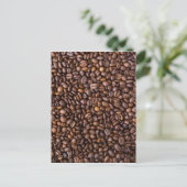 Carte Postale Grains de café ! (Debout devant)
