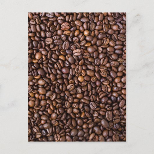 Carte Postale Grains de café ! (Devant)