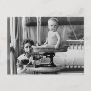 Carte Postale Graisse de bébé, 1912