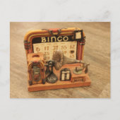 Carte Postale gramophone miniature de collection (Devant)