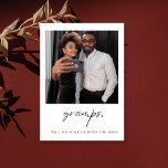 Carte Postale Gramps Veux-Tu Me Faire Descendre Le Père Aisle<br><div class="desc">Gramps Will You Walk Me Down The Aisle Grand-père de la proposition de mariée</div>