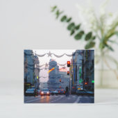 Carte Postale Gran Vía de Madrid en Navidad (Debout devant)