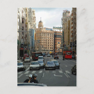 Carte Postale Gran Vía de Madrid, España