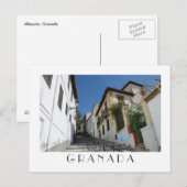 Carte postale Granada (Devant / Derrière)